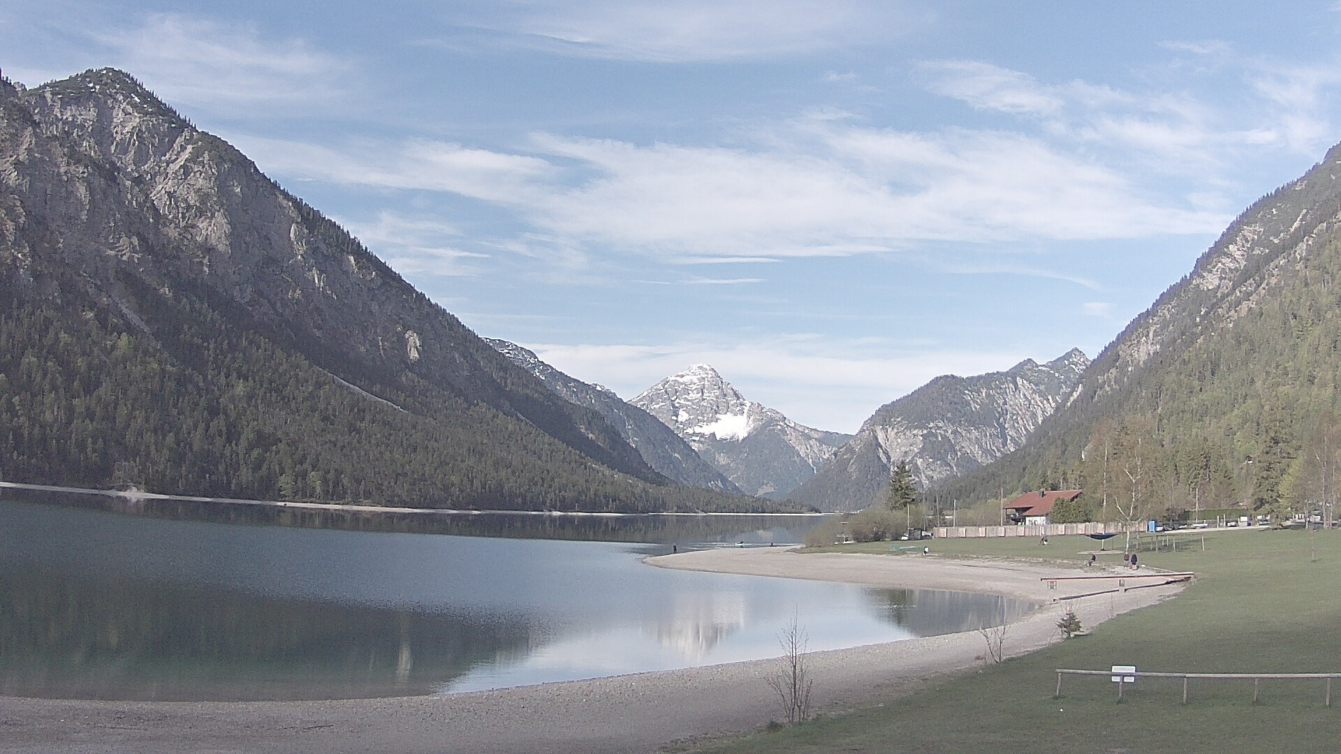 Archiv Foto Webcam Plansee: Sennalpe