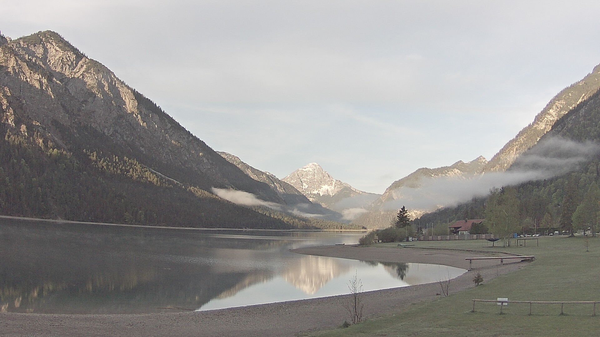 Archiv Foto Webcam Plansee: Sennalpe