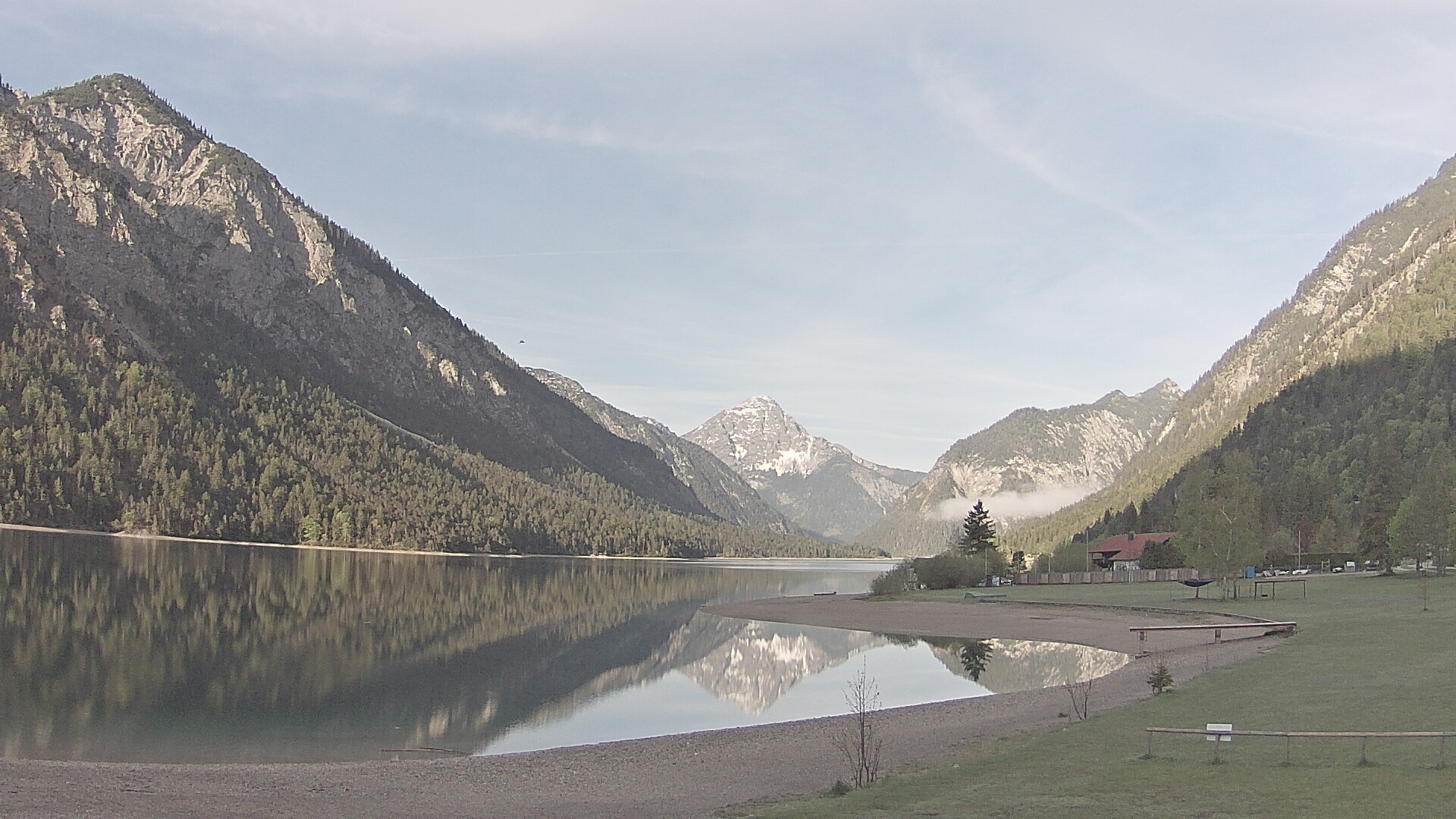 Archiv Foto Webcam Plansee: Sennalpe
