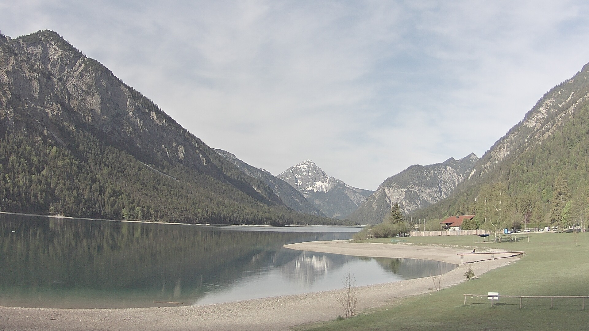 Archiv Foto Webcam Plansee: Sennalpe