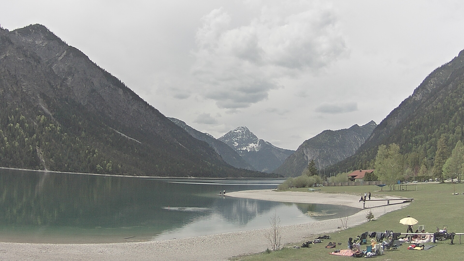 Archiv Foto Webcam Plansee: Sennalpe