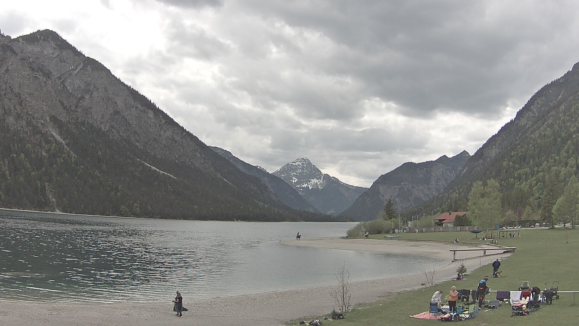 Archiv Foto Webcam Plansee: Sennalpe
