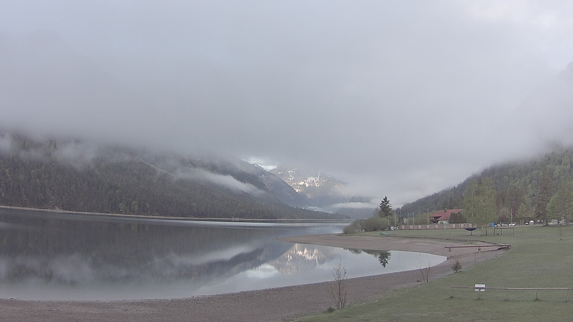 Archiv Foto Webcam Plansee: Sennalpe