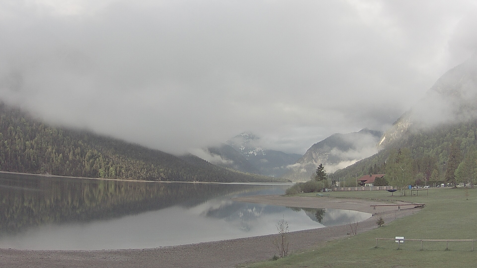 Archiv Foto Webcam Plansee: Sennalpe