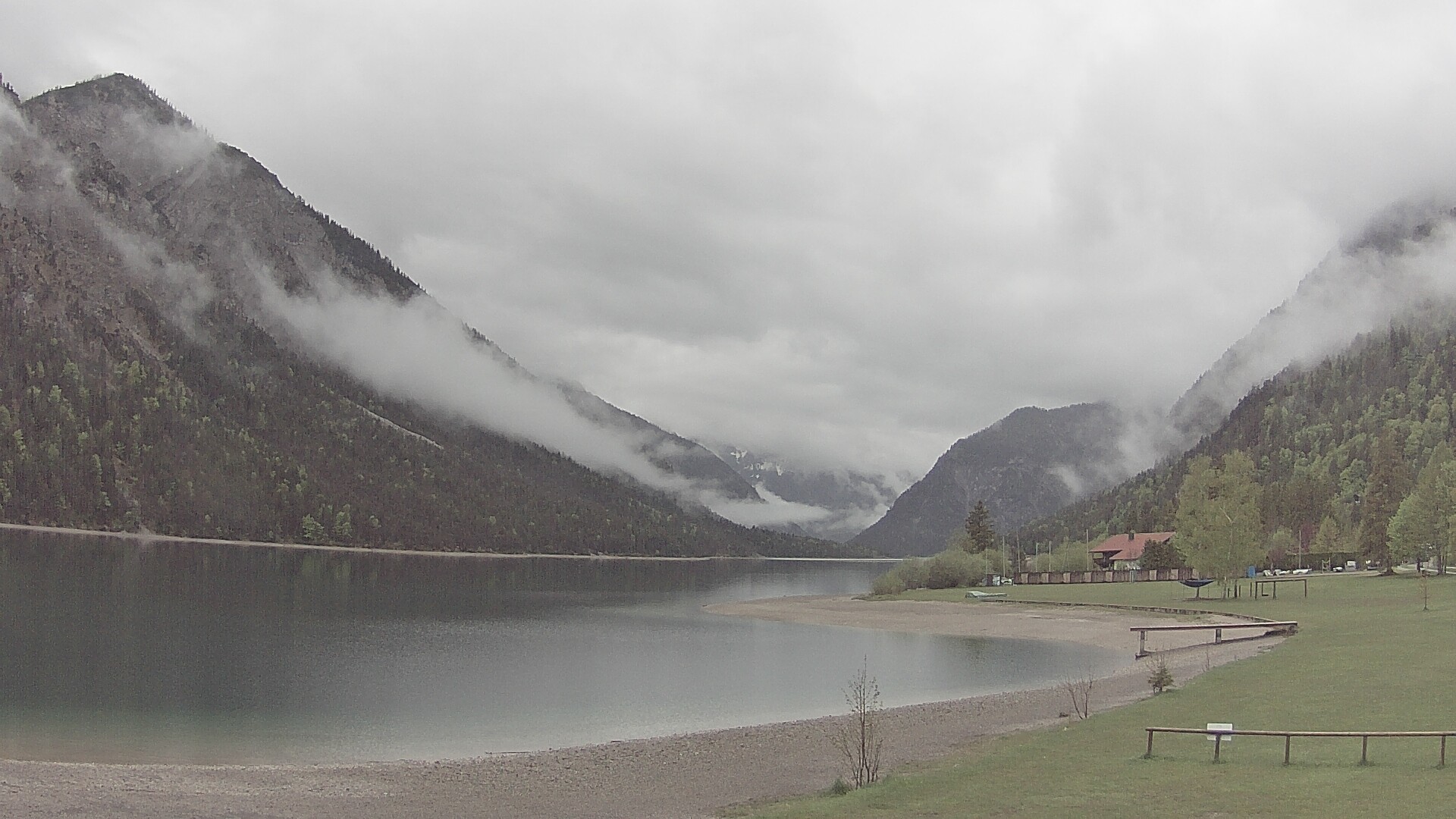 Archiv Foto Webcam Plansee: Sennalpe