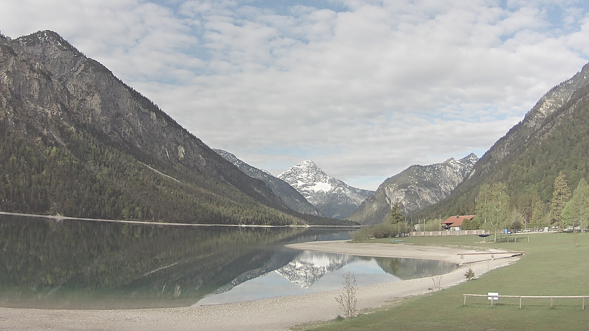 Archiv Foto Webcam Plansee: Sennalpe