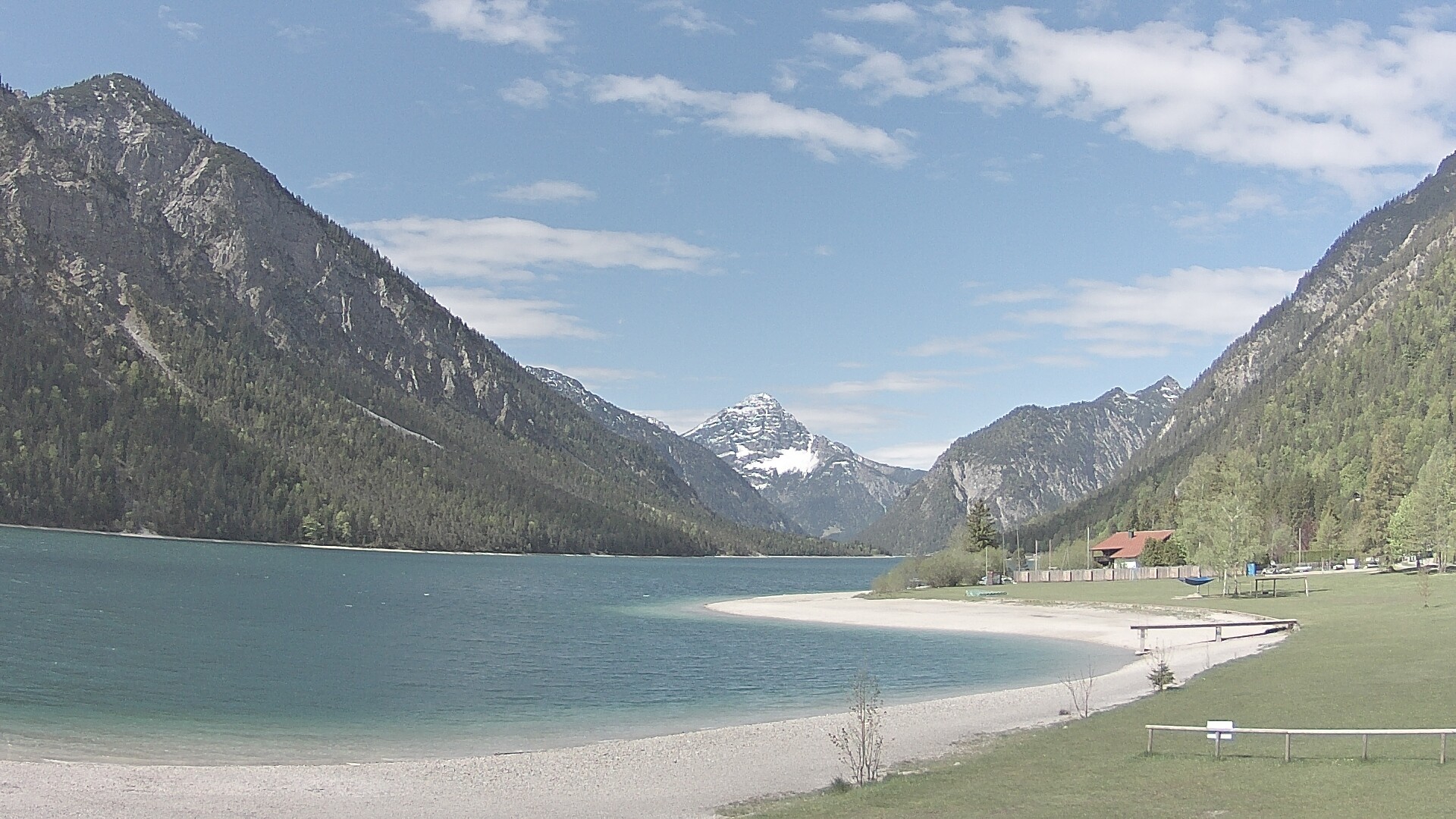 Archiv Foto Webcam Plansee: Sennalpe