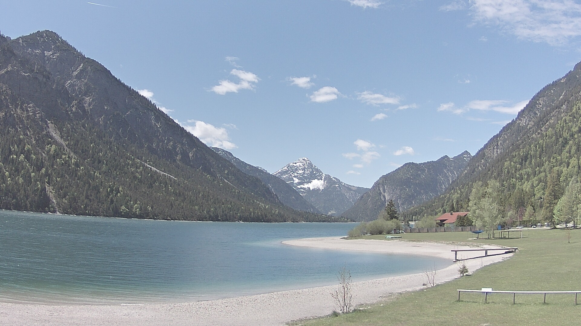 Archiv Foto Webcam Plansee: Sennalpe