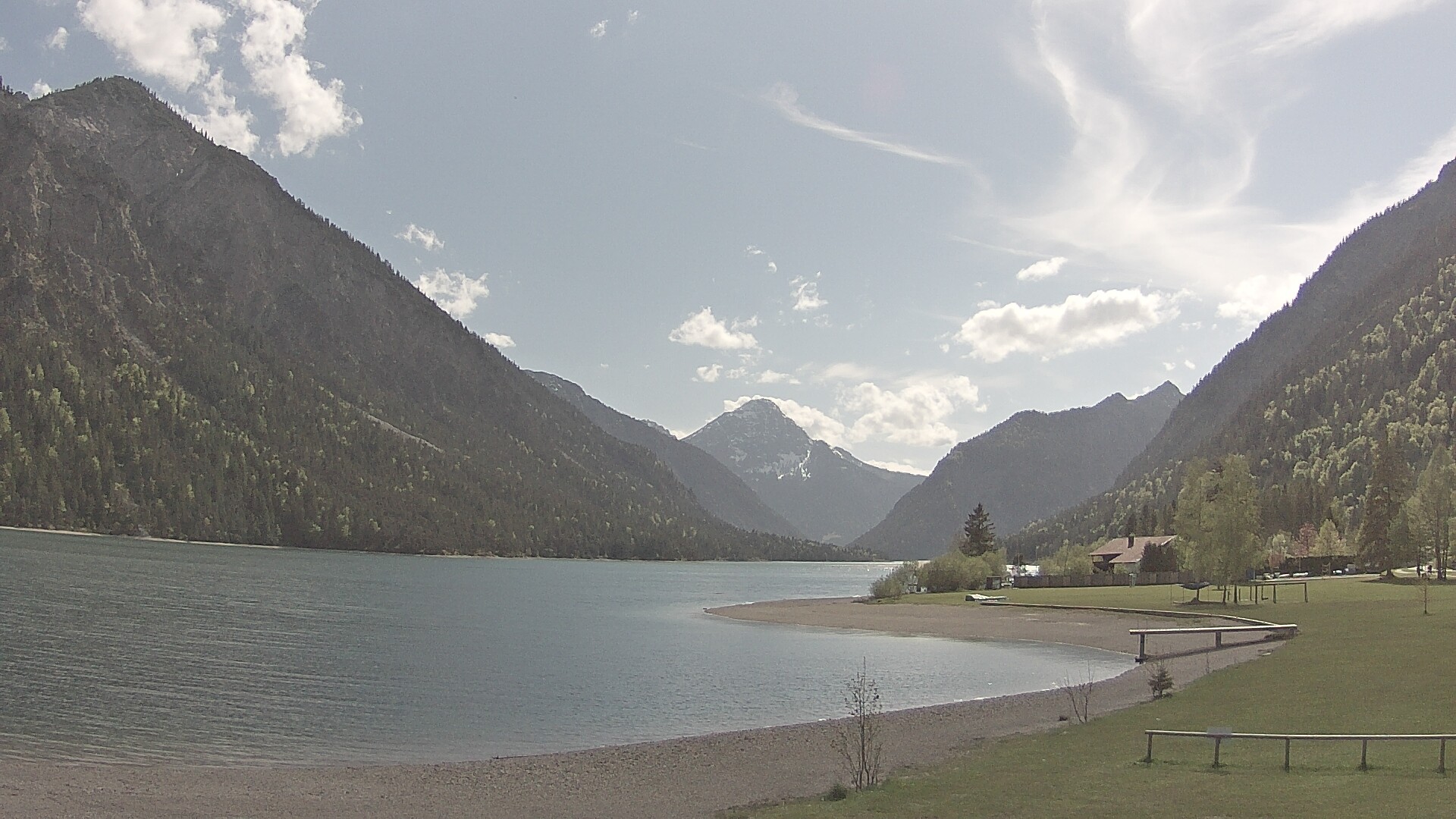 Archiv Foto Webcam Plansee: Sennalpe