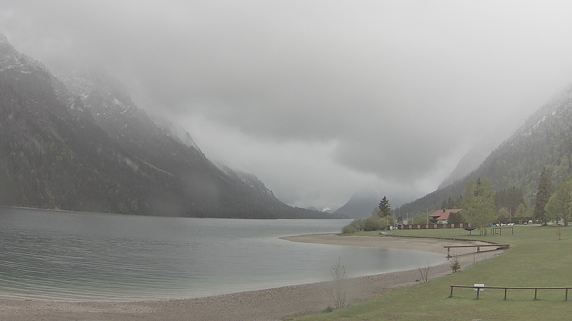 Archiv Foto Webcam Plansee: Sennalpe
