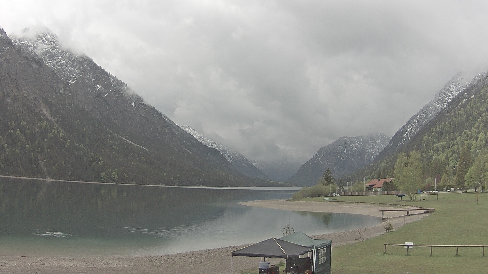 Archiv Foto Webcam Plansee: Sennalpe