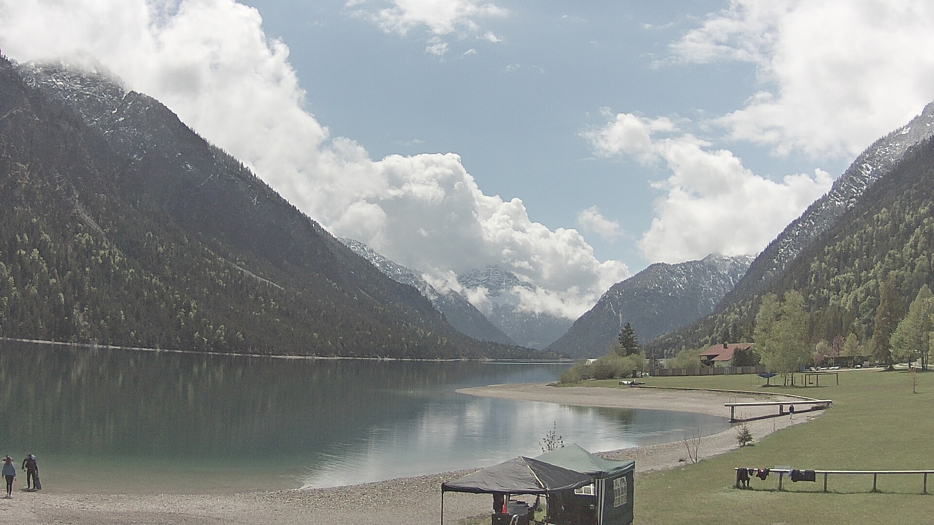 Archiv Foto Webcam Plansee: Sennalpe