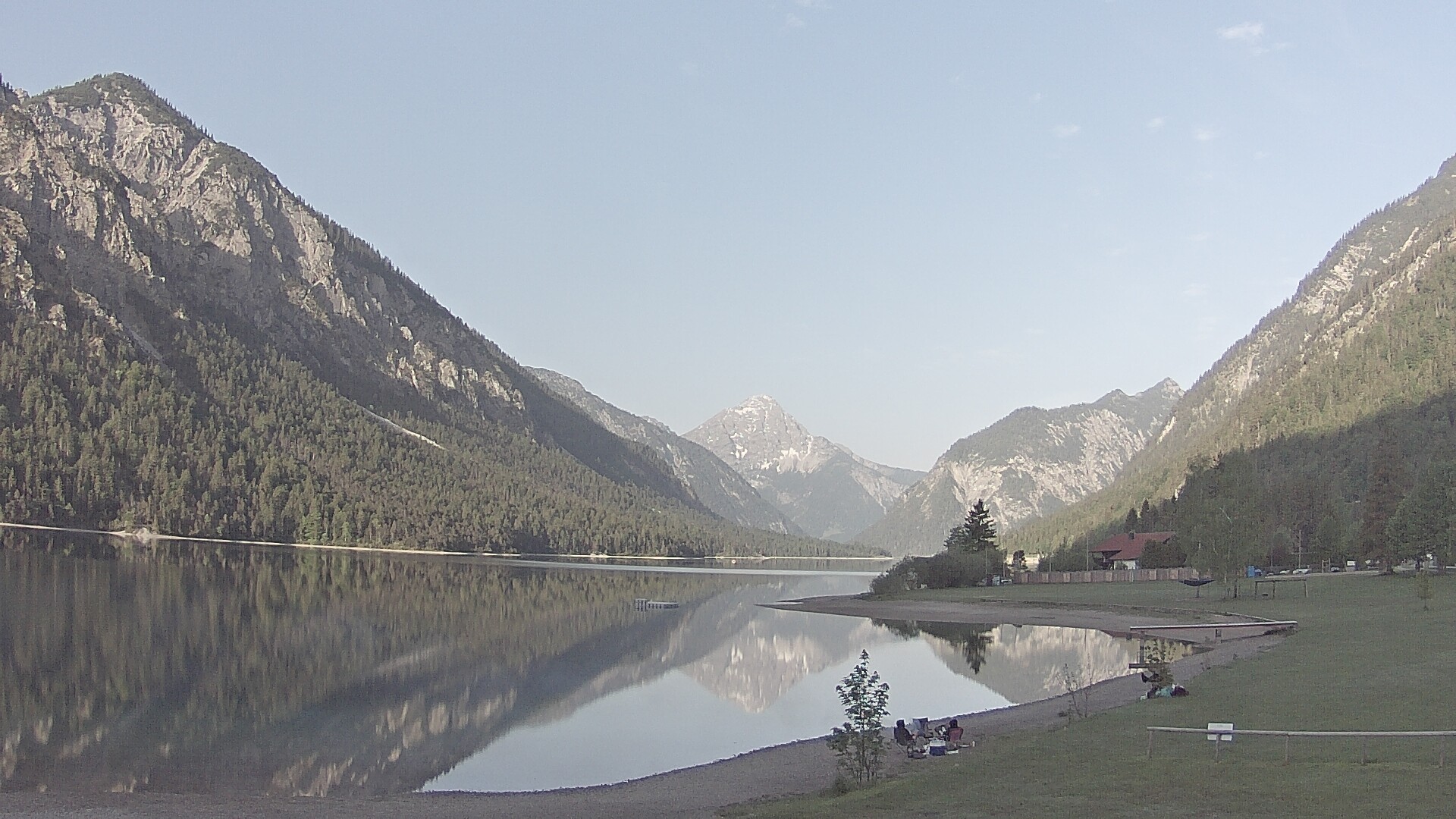 Archiv Foto Webcam Plansee: Sennalpe