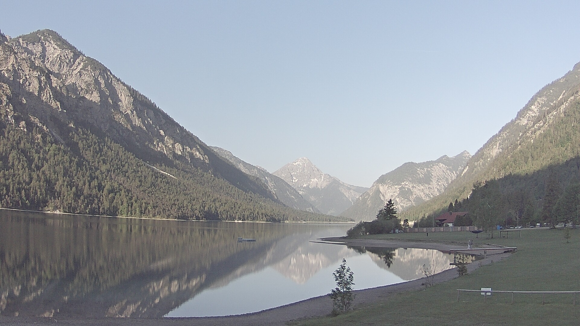Archiv Foto Webcam Plansee: Sennalpe