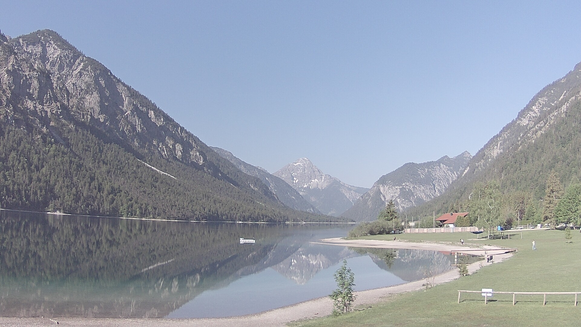 Archiv Foto Webcam Plansee: Sennalpe