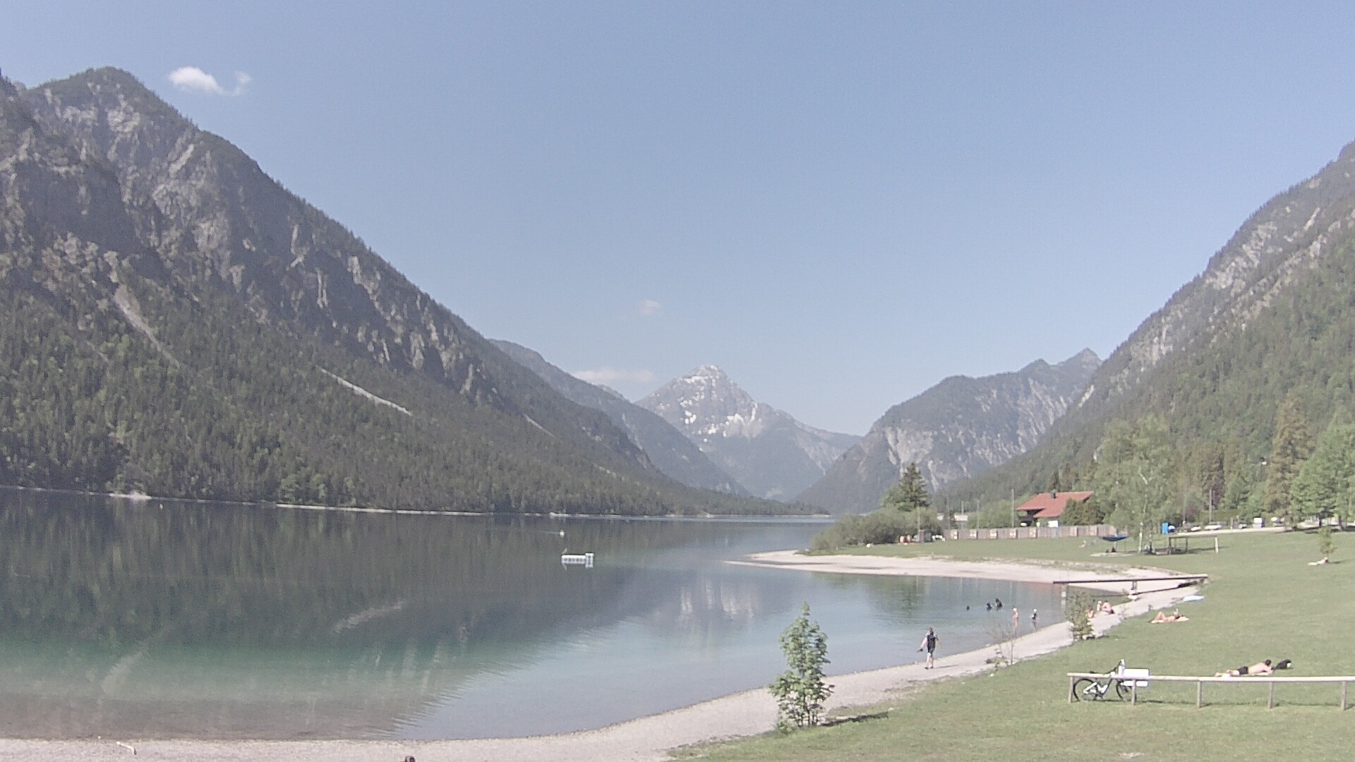 Archiv Foto Webcam Plansee: Sennalpe