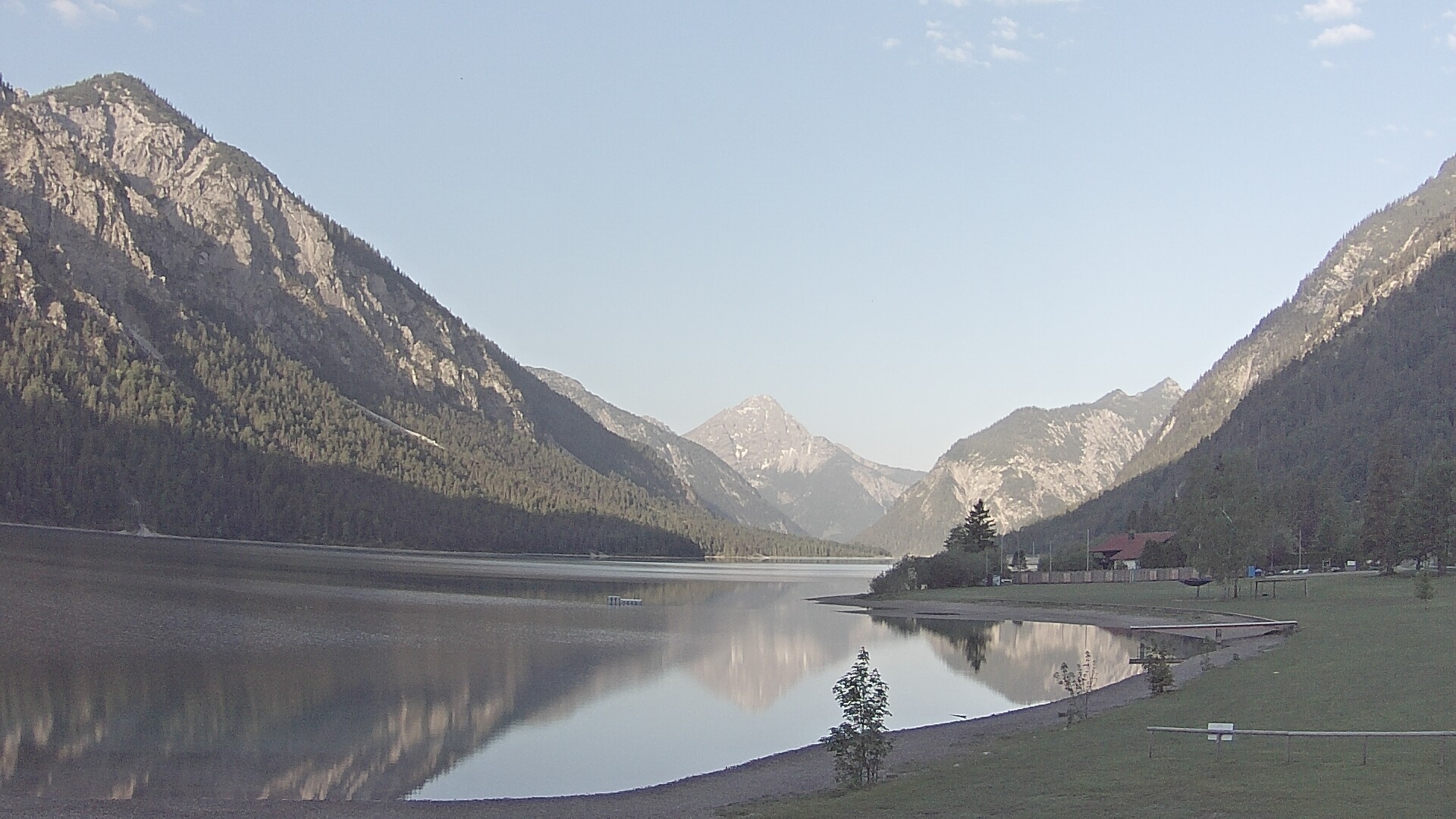 Archiv Foto Webcam Plansee: Sennalpe