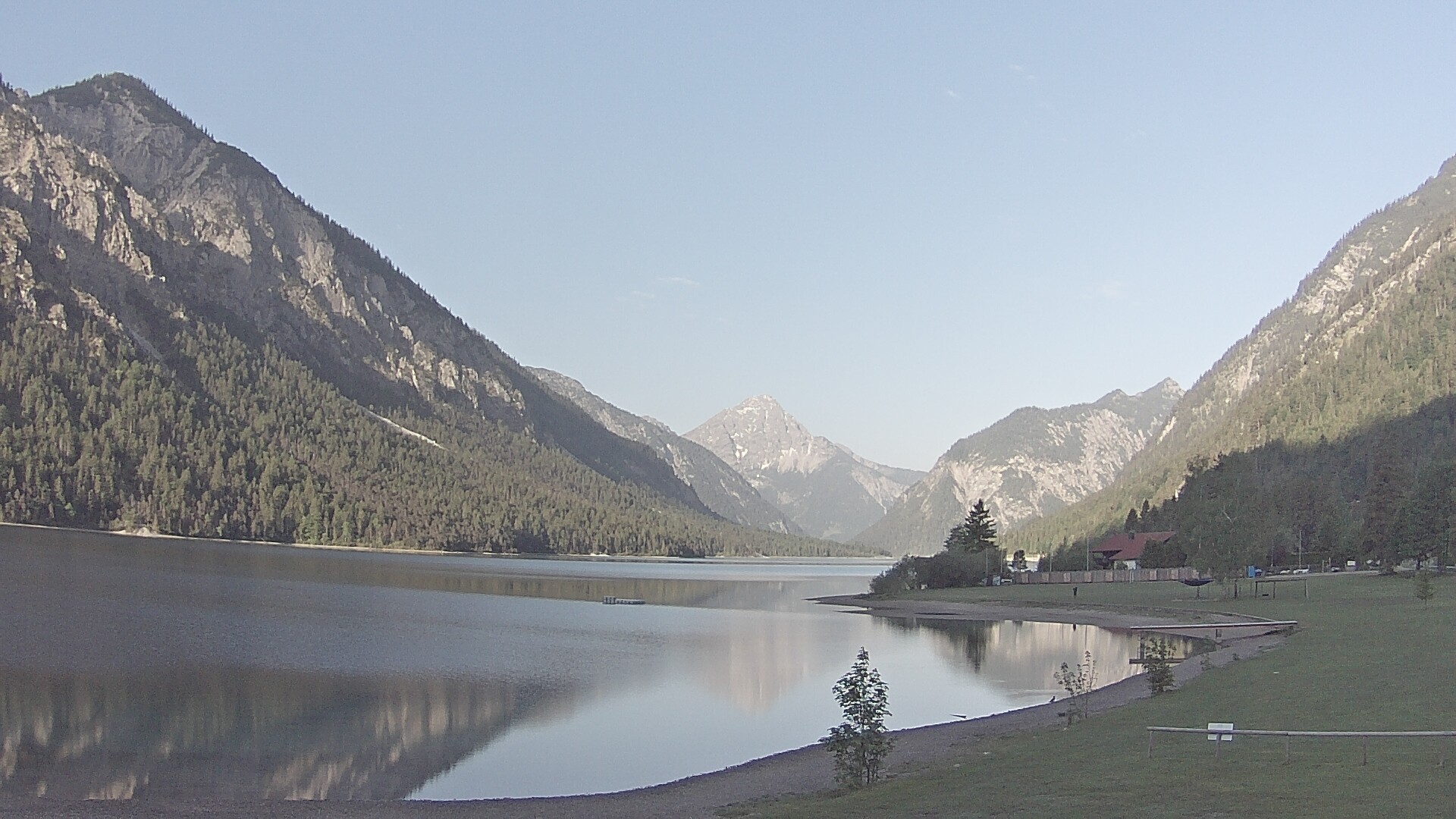 Archiv Foto Webcam Plansee: Sennalpe