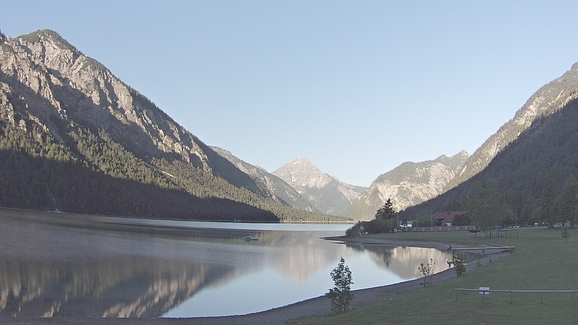 Archiv Foto Webcam Plansee: Sennalpe