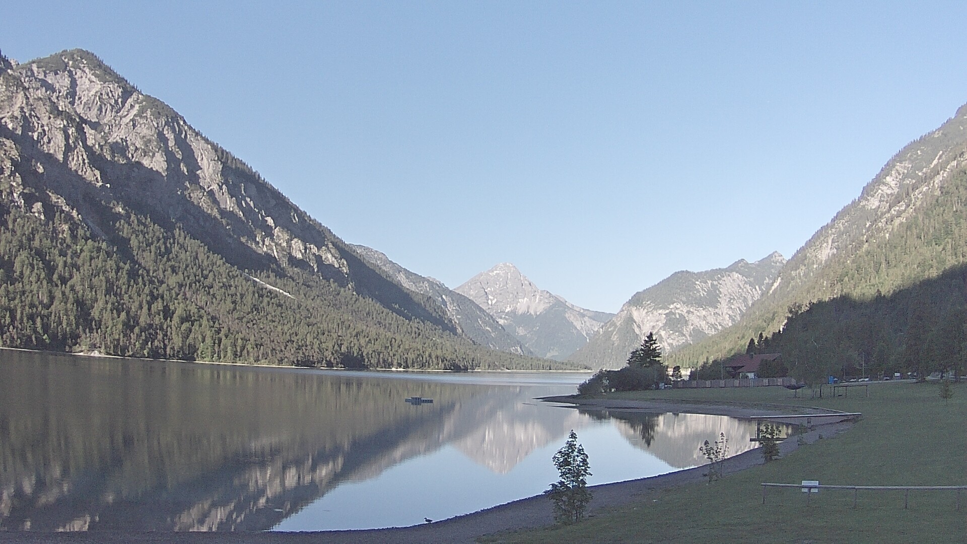 Archiv Foto Webcam Plansee: Sennalpe