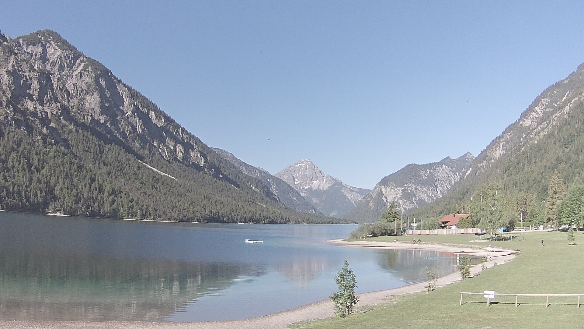 Archiv Foto Webcam Plansee: Sennalpe