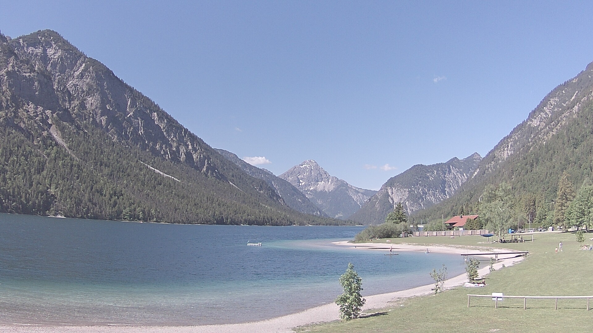 Archiv Foto Webcam Plansee: Sennalpe