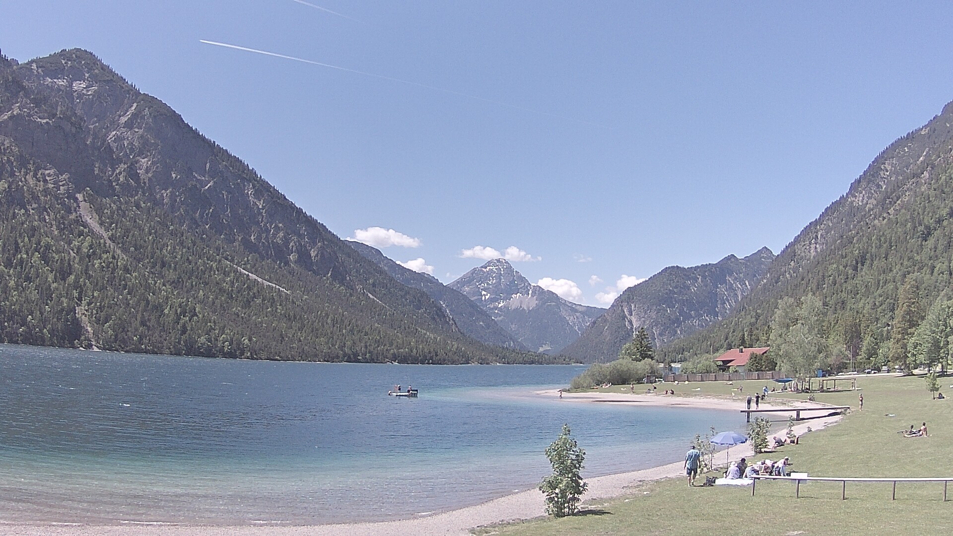 Archiv Foto Webcam Plansee: Sennalpe