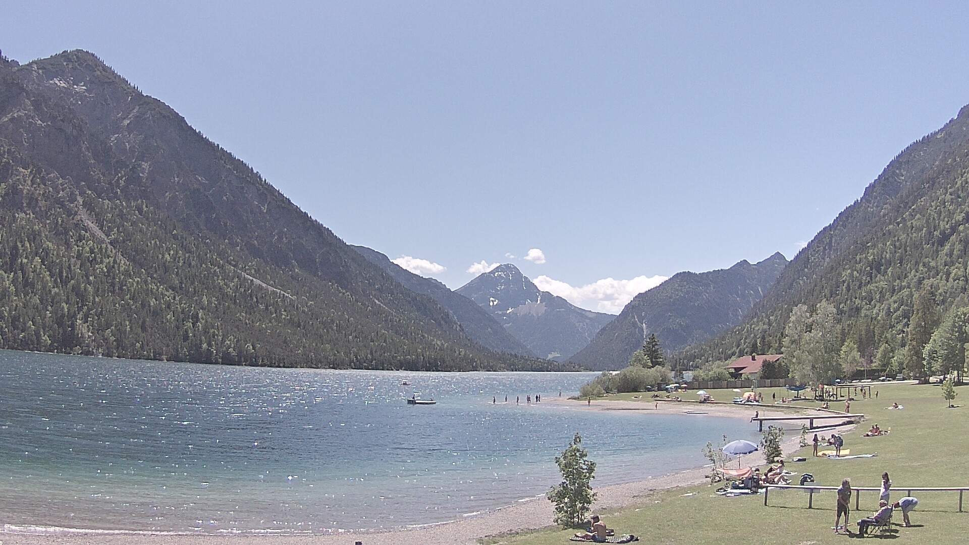 Archiv Foto Webcam Plansee: Sennalpe