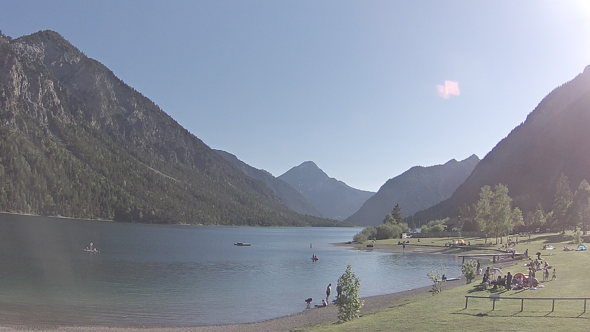 Archiv Foto Webcam Plansee: Sennalpe