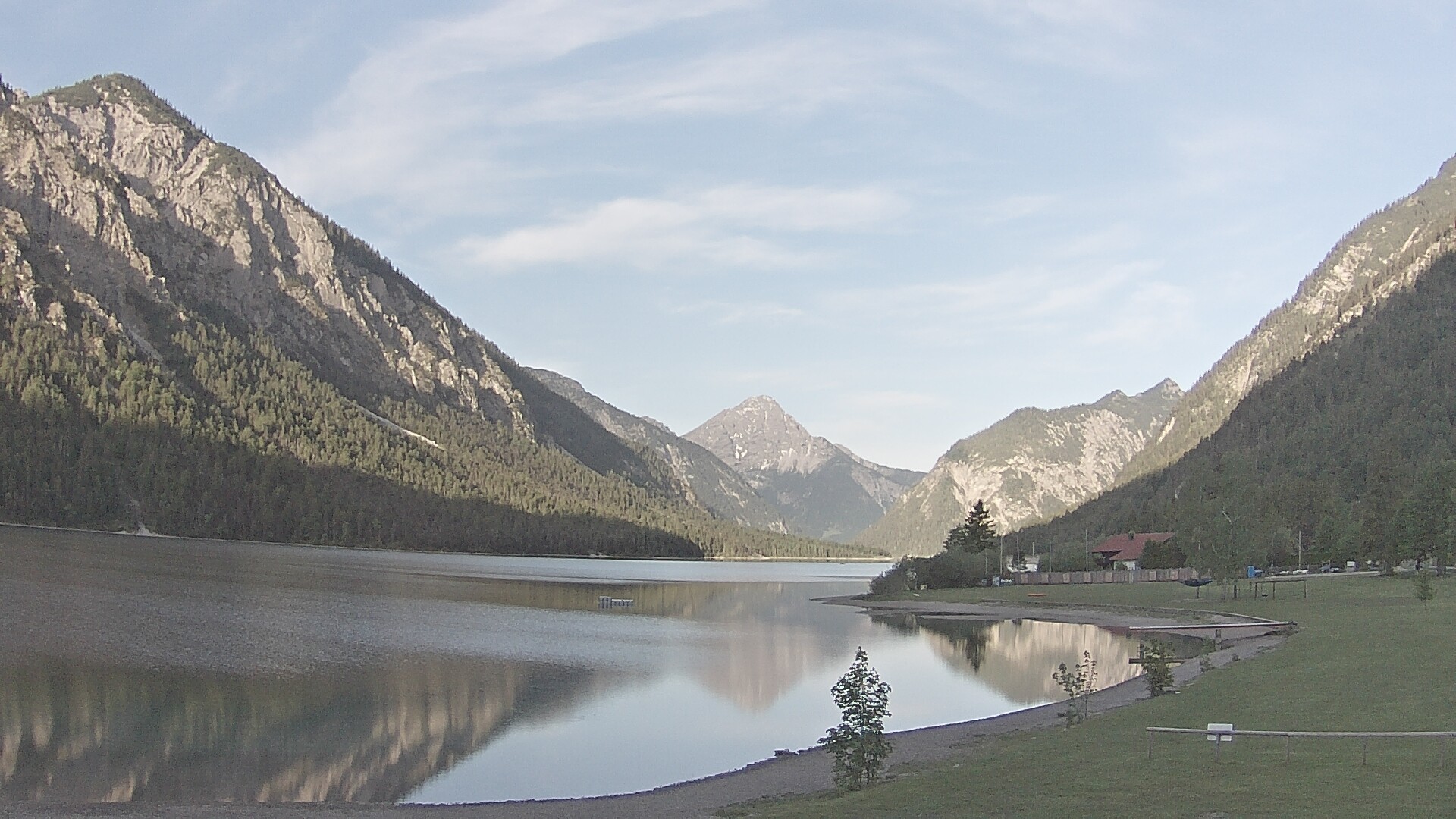 Archiv Foto Webcam Plansee: Sennalpe