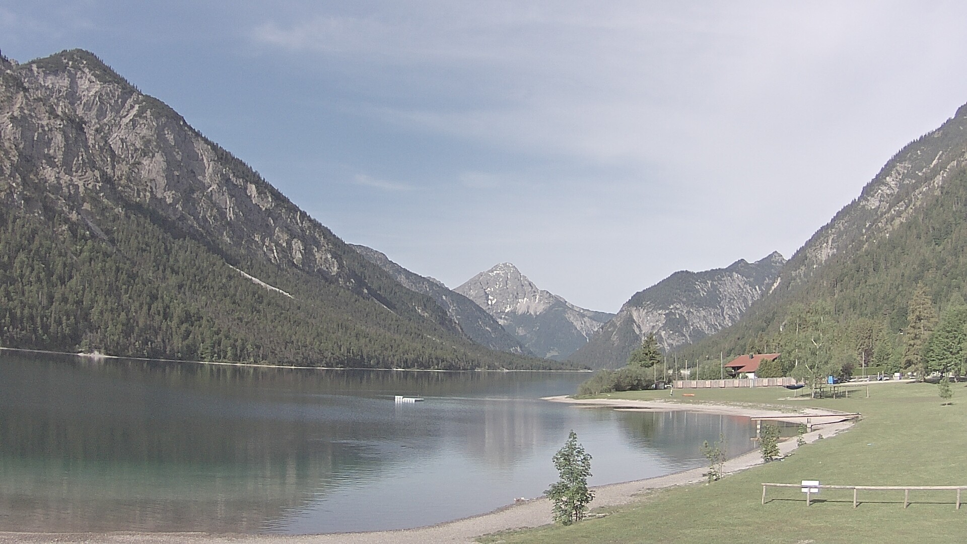 Archiv Foto Webcam Plansee: Sennalpe