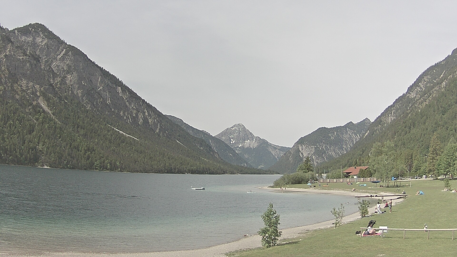 Archiv Foto Webcam Plansee: Sennalpe