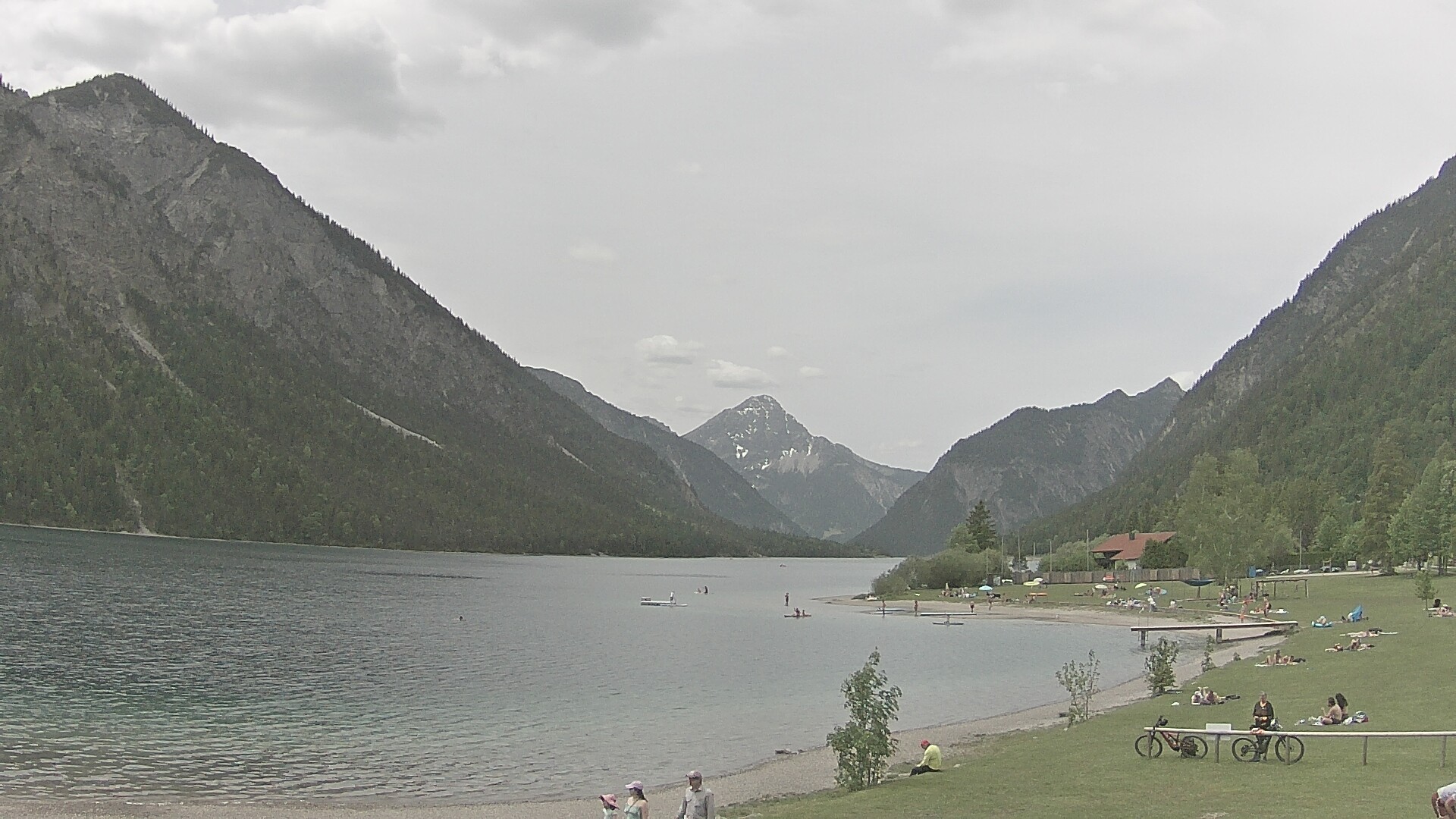 Archiv Foto Webcam Plansee: Sennalpe