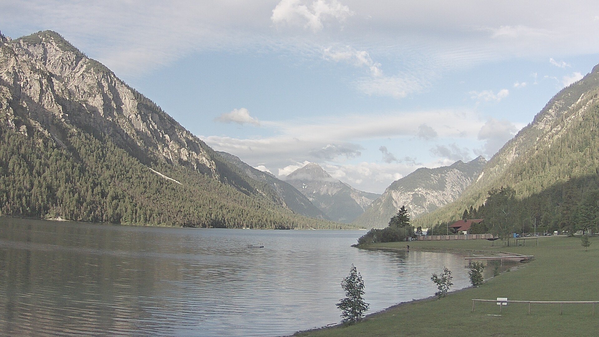 Archiv Foto Webcam Plansee: Sennalpe