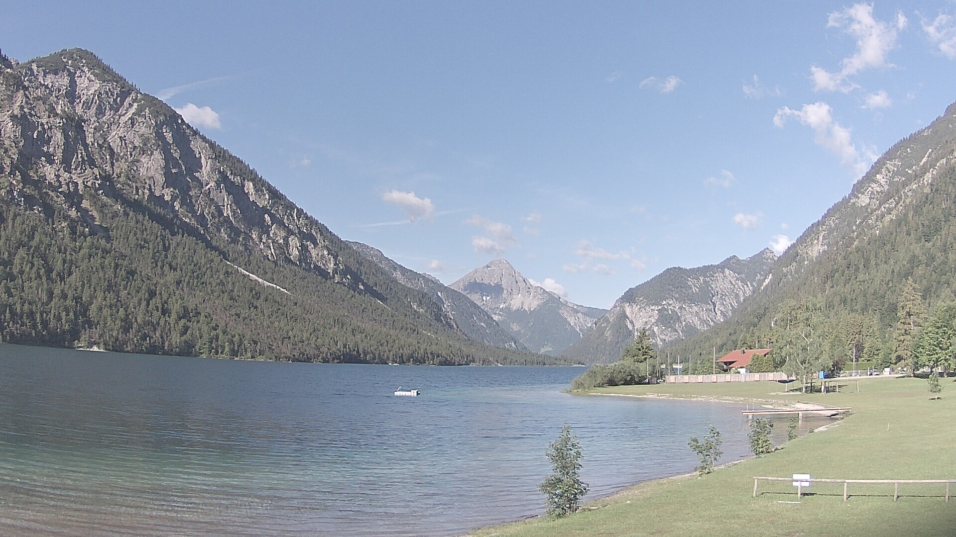 Archiv Foto Webcam Plansee: Sennalpe