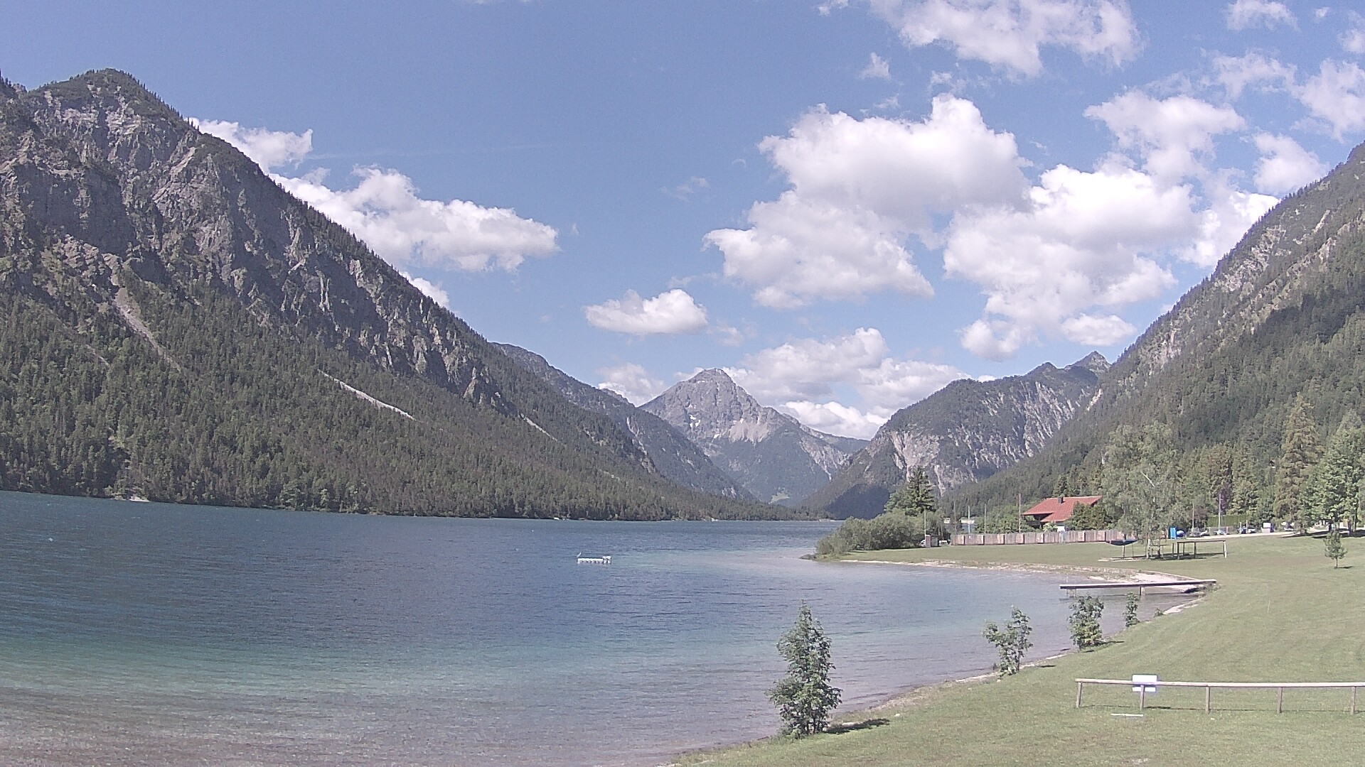 Archiv Foto Webcam Plansee: Sennalpe