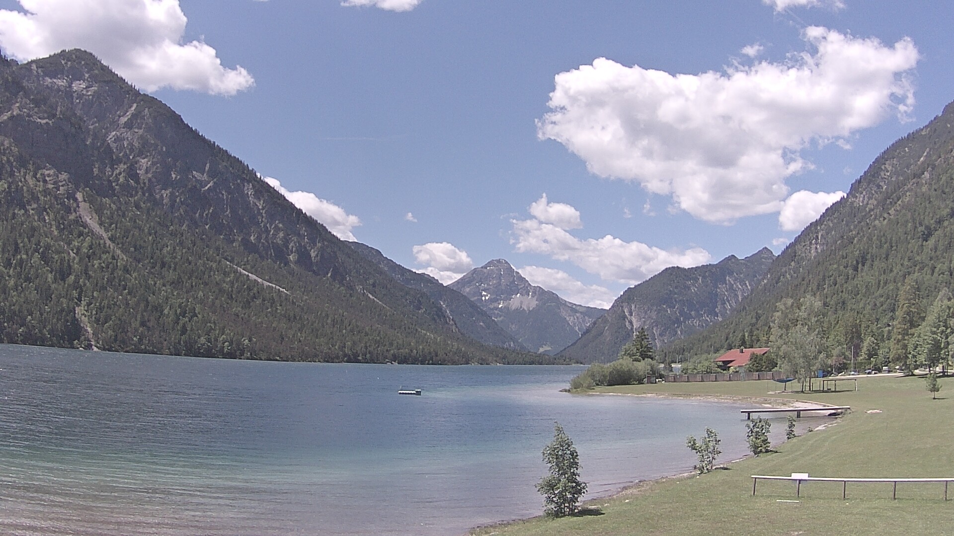 Archiv Foto Webcam Plansee: Sennalpe