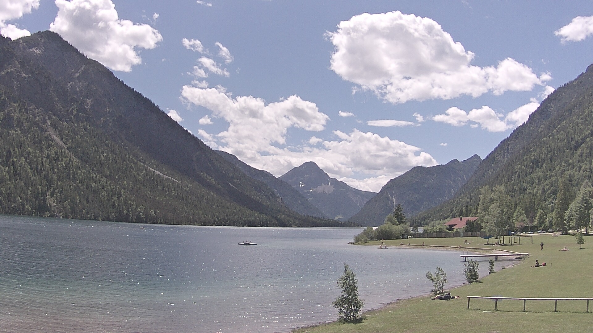 Archiv Foto Webcam Plansee: Sennalpe