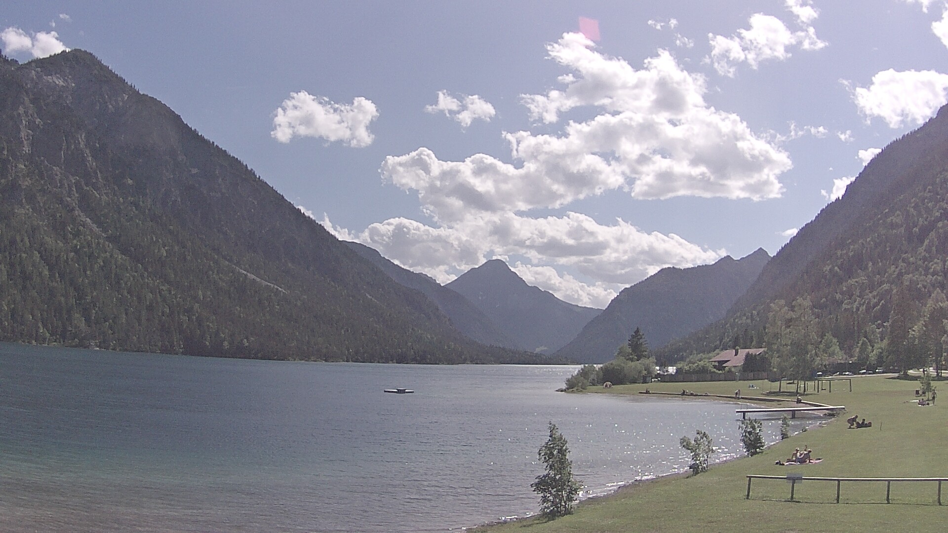 Archiv Foto Webcam Plansee: Sennalpe
