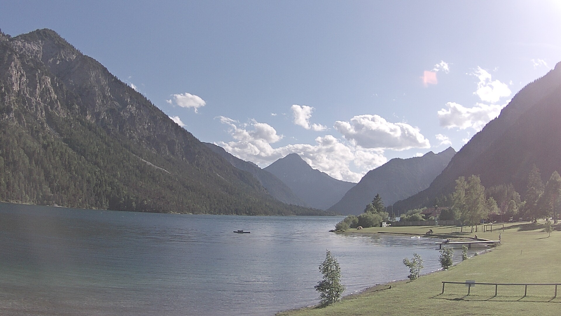 Archiv Foto Webcam Plansee: Sennalpe