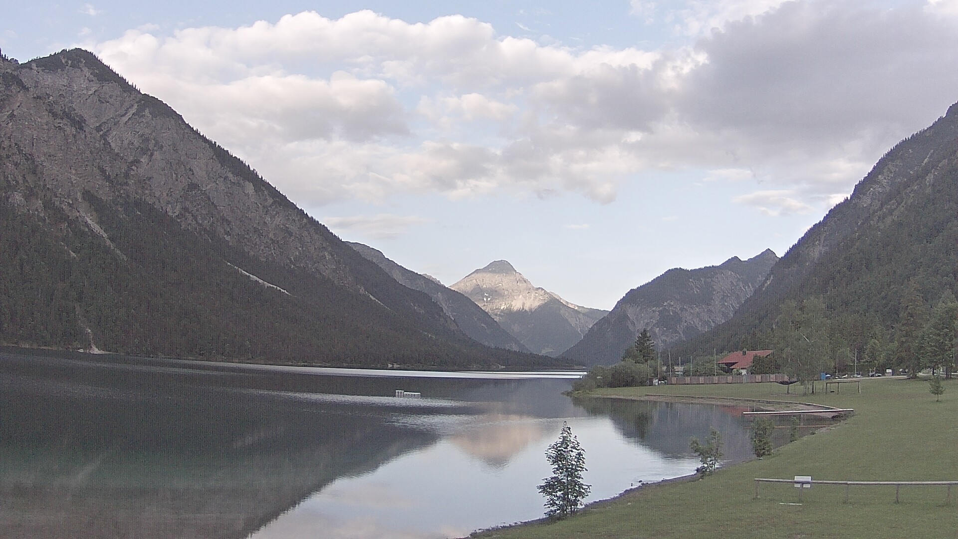 Archiv Foto Webcam Plansee: Sennalpe