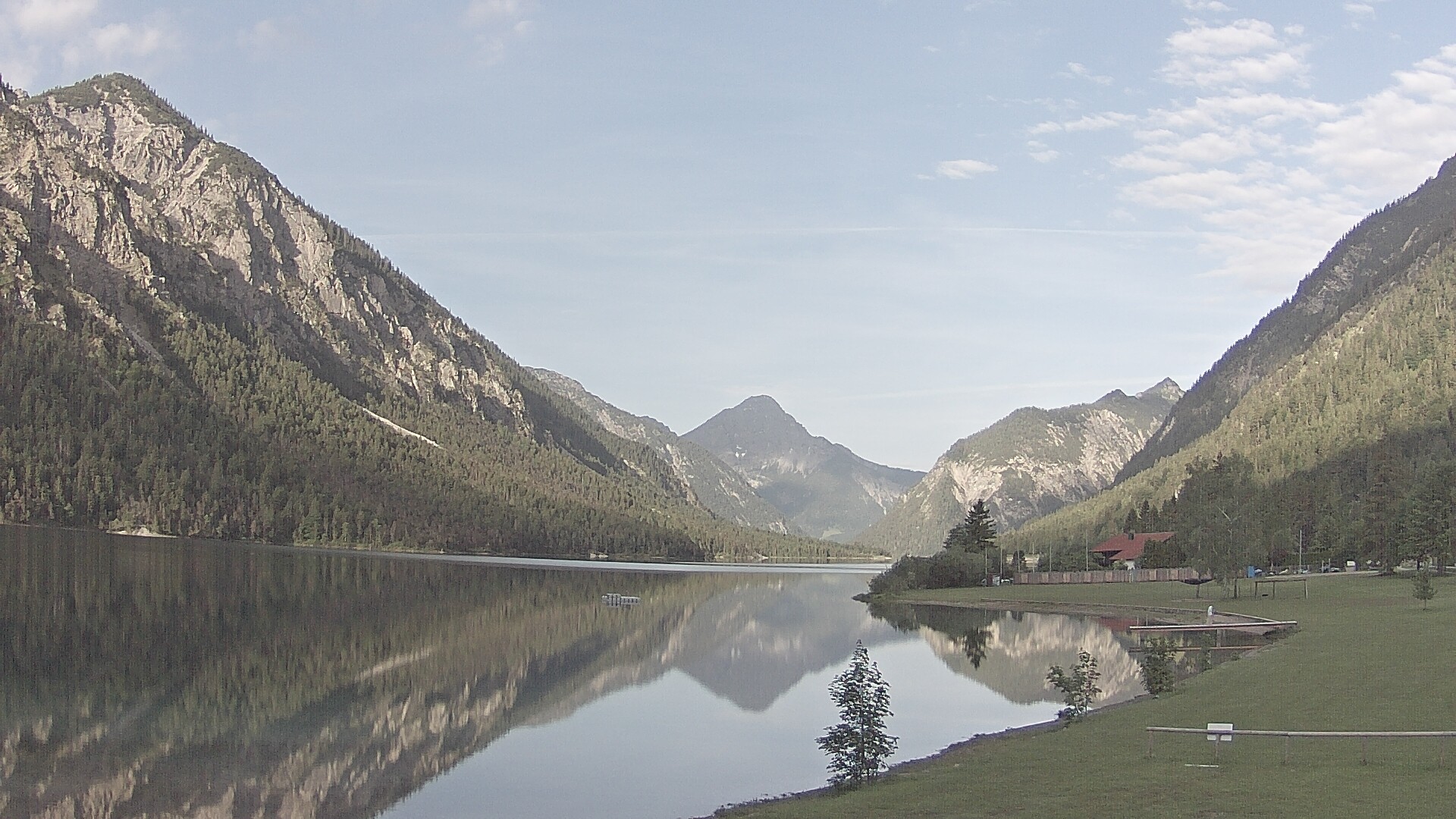 Archiv Foto Webcam Plansee: Sennalpe