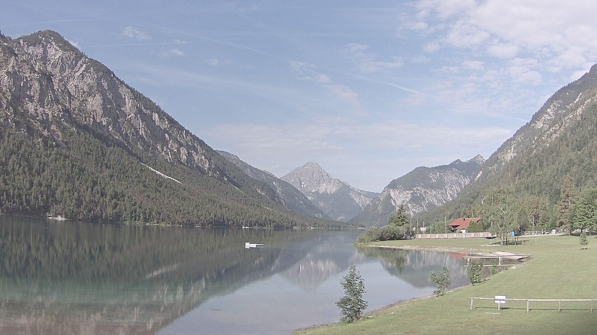 Archiv Foto Webcam Plansee: Sennalpe