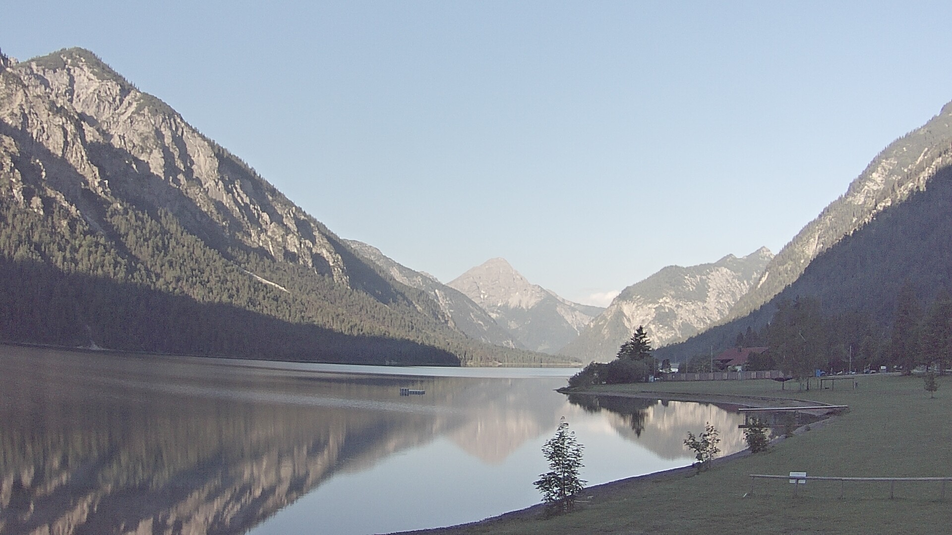 Archiv Foto Webcam Plansee: Sennalpe