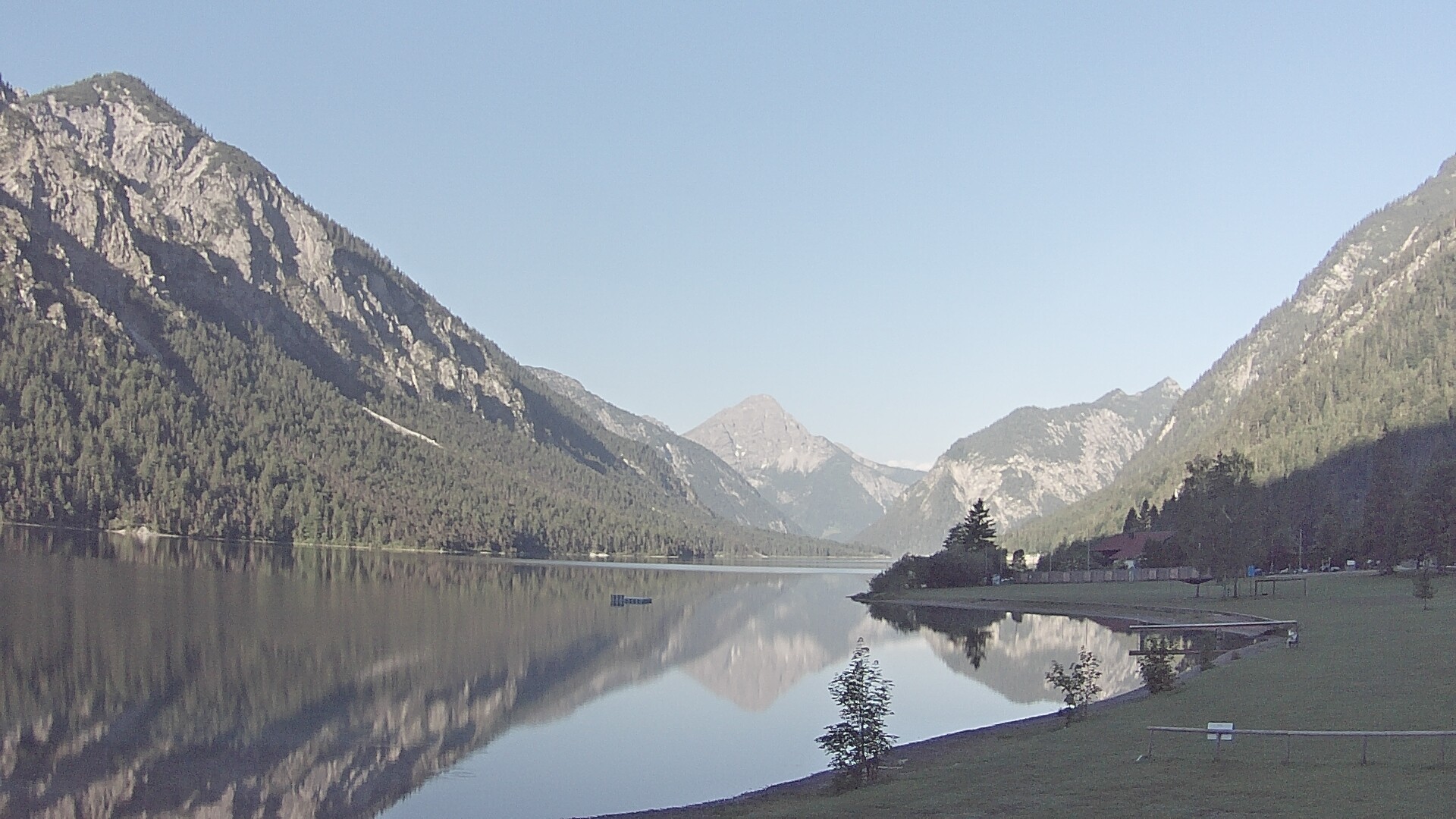 Archiv Foto Webcam Plansee: Sennalpe