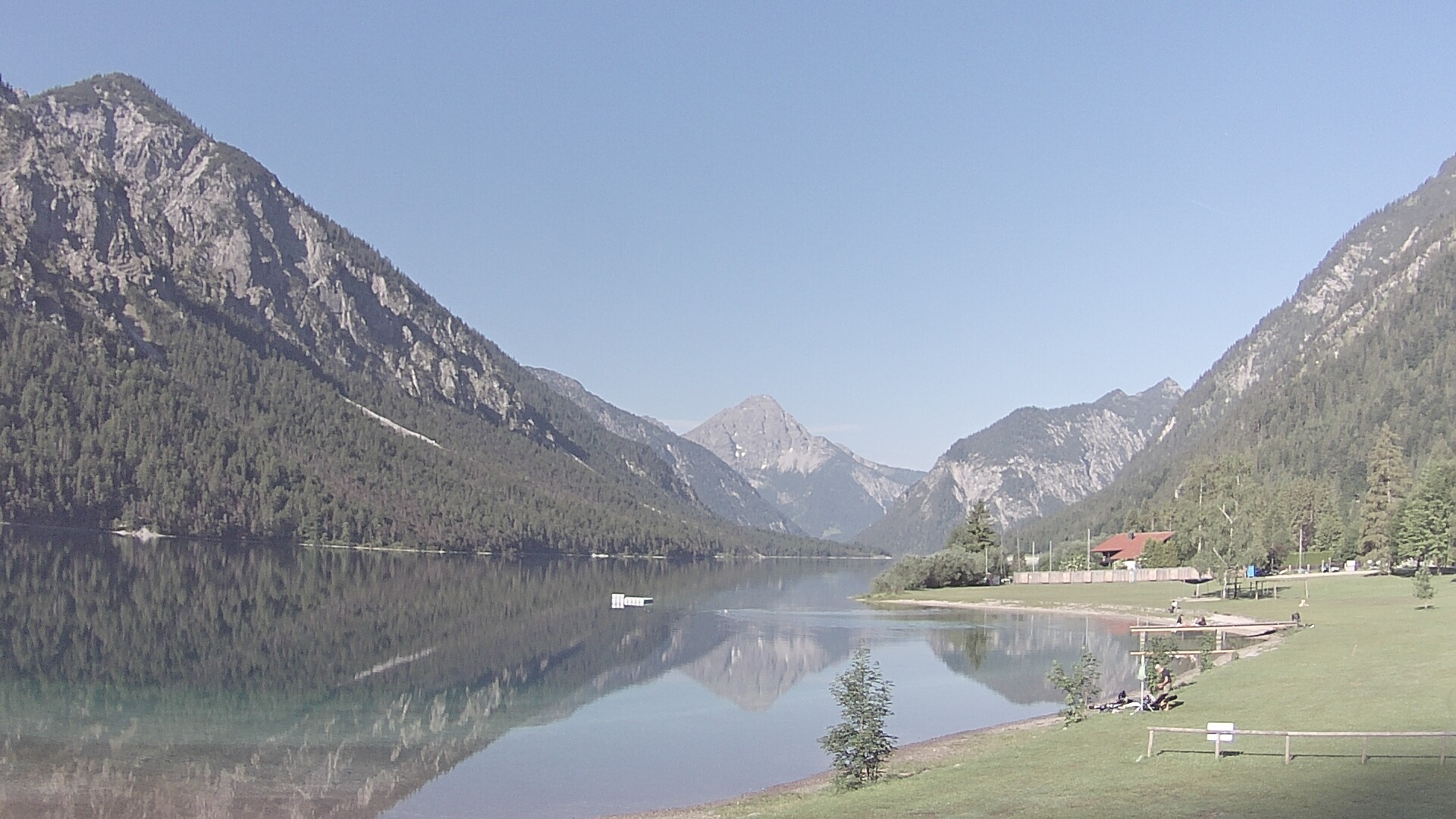 Archiv Foto Webcam Plansee: Sennalpe