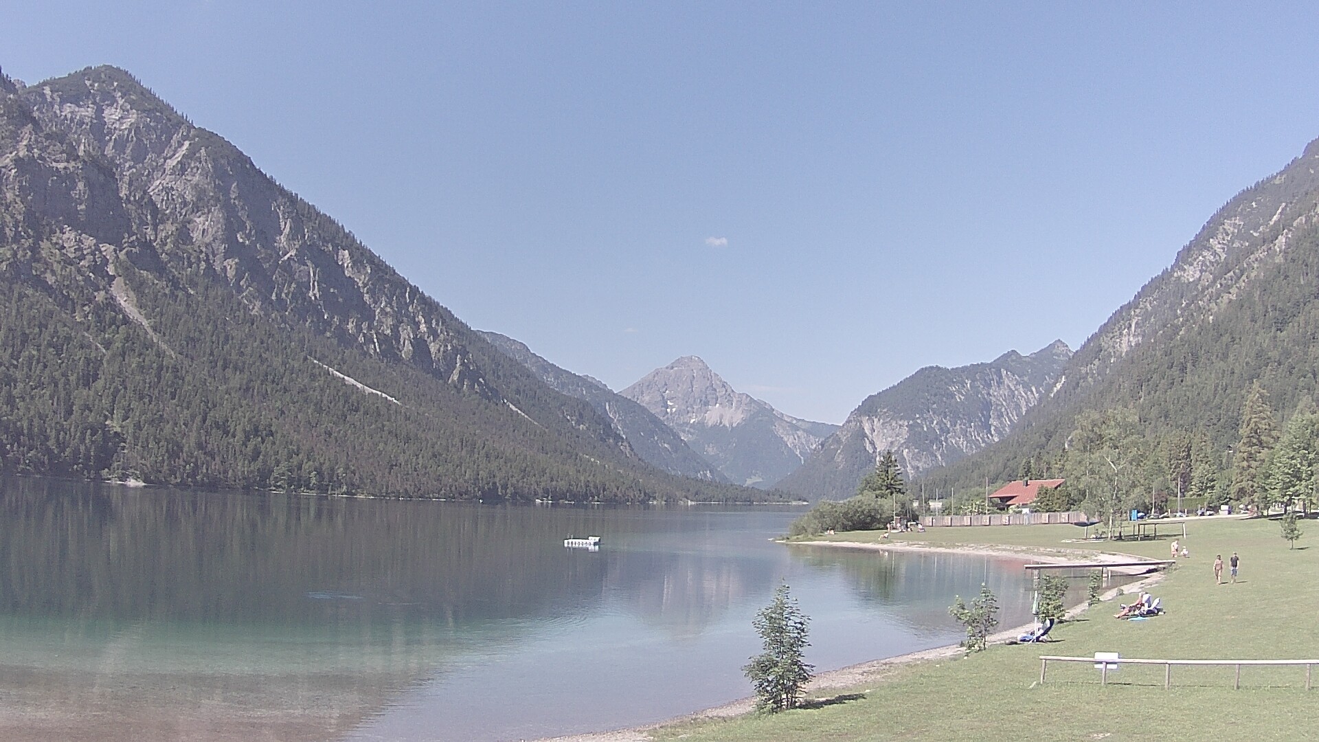 Archiv Foto Webcam Plansee: Sennalpe