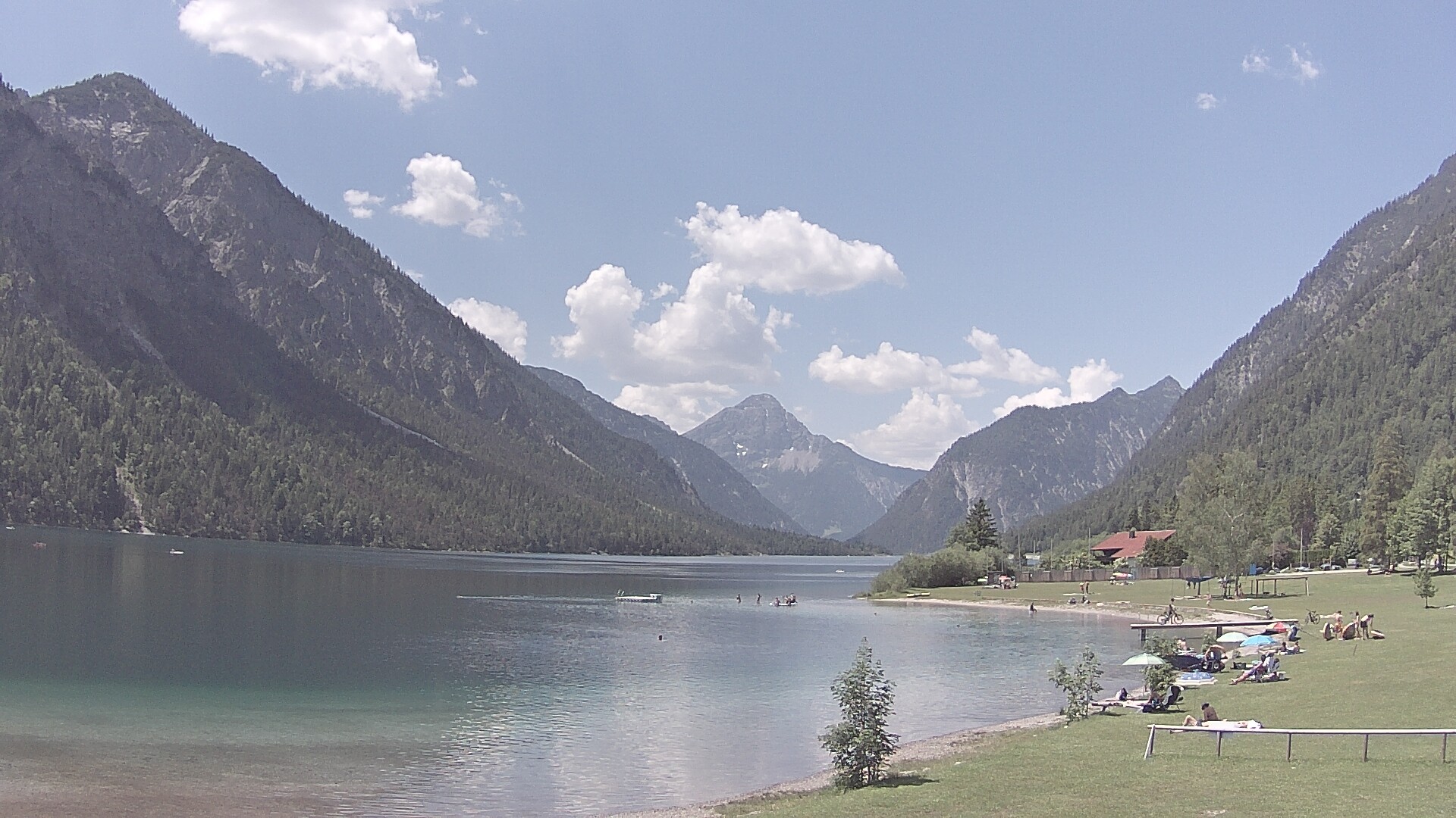 Archiv Foto Webcam Plansee: Sennalpe