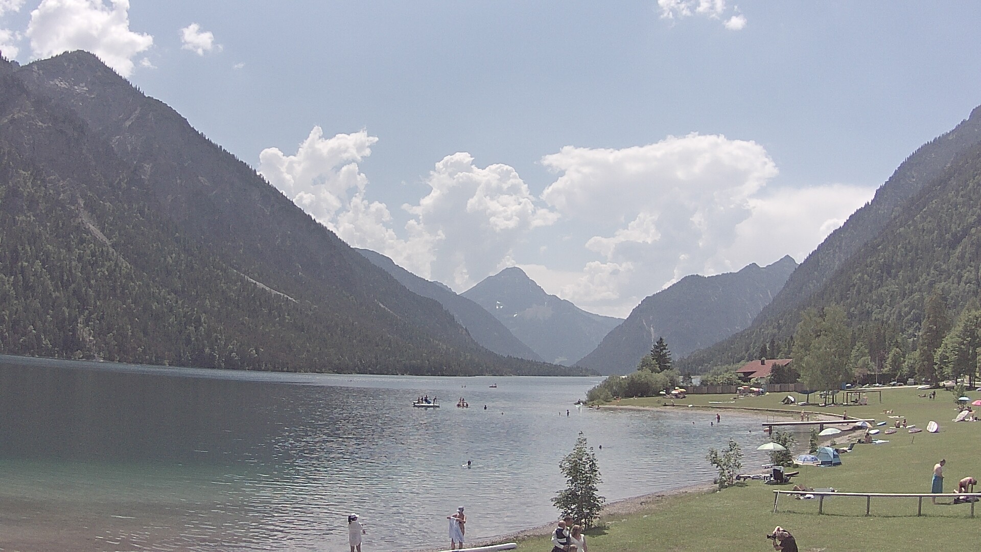 Archiv Foto Webcam Plansee: Sennalpe