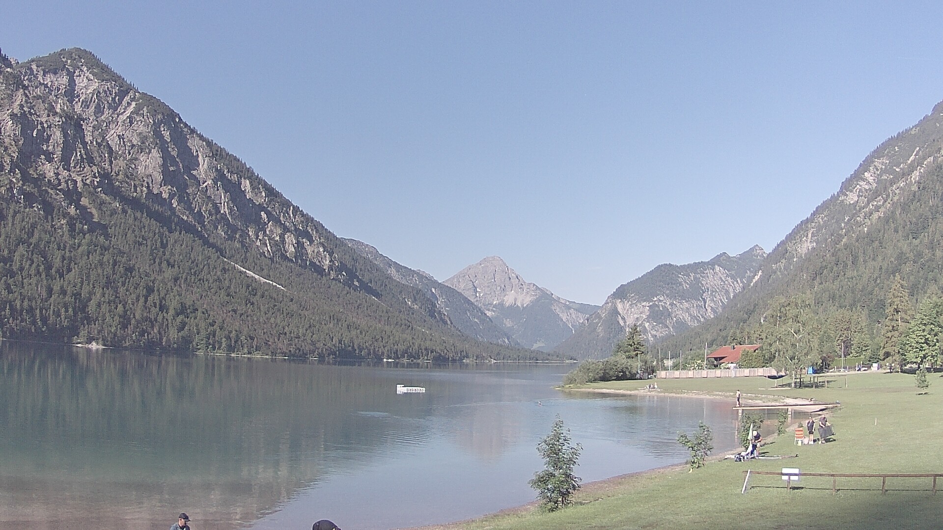 Archiv Foto Webcam Plansee: Sennalpe